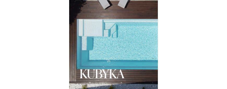 Piscines coque polyester au design contemporain - MdP Kubyka